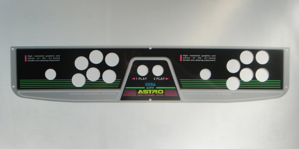 Image of SEGA Astro City 2L12B Panel (Alberto)