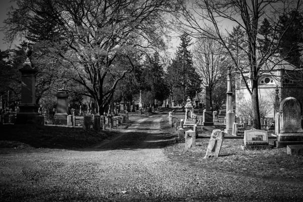 Image of Sleepy Hollow Cemetery Gallery Print