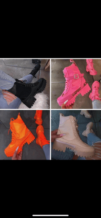 Combat boots 