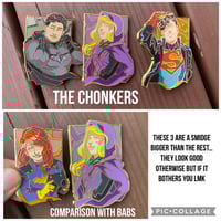 Image 5 of Rad Bats Enamel Pins