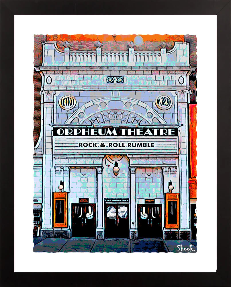 Orpheum Theatre, Boston MA Giclée Art Print (Multi-size options)