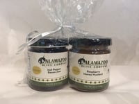 Hot Pepper Bacon Jam & Raspberry Honey Mustard Combo