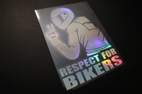 Image 1 of Respect for Bikers Decals