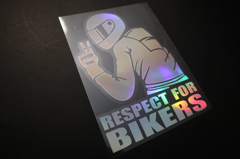 Image of Respect for Bikers Decals