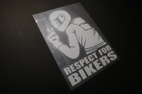 Image 2 of Respect for Bikers Decals