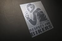 Image 3 of Respect for Bikers Decals