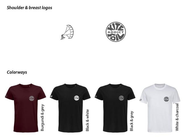 t-shirt KITEFOIL ADDICT R