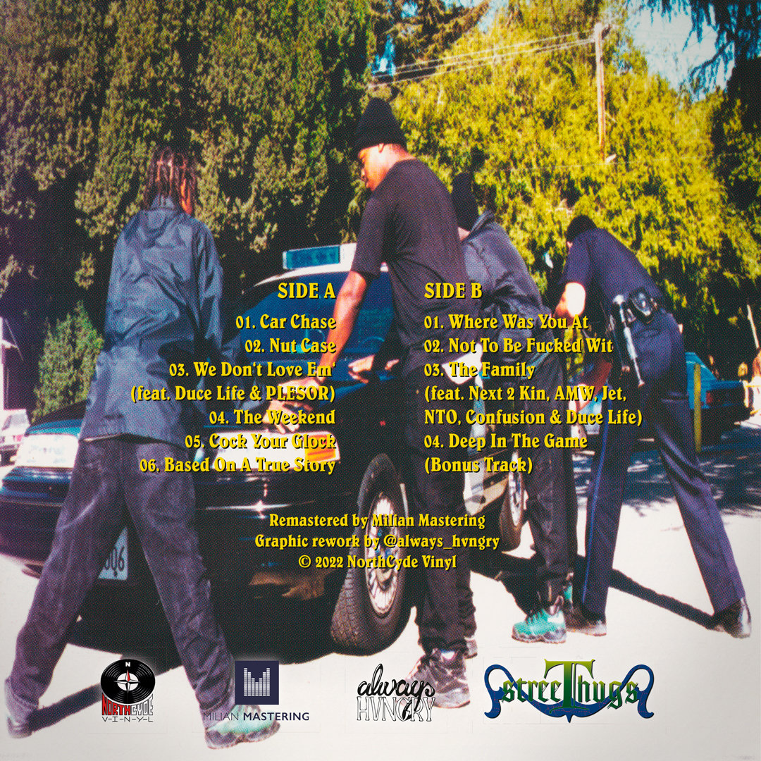 Street Thugs - Not To Be Fucked Wit (Colored LP)