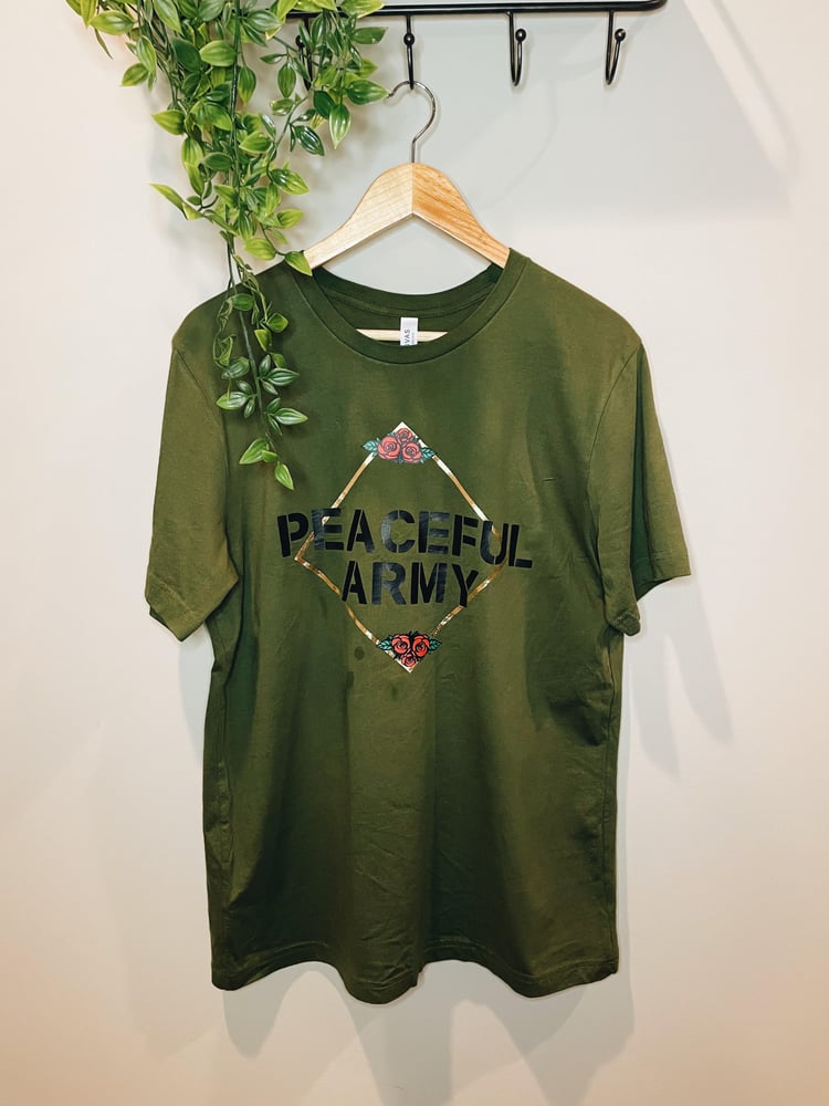 Image of Peaceful Army Tshirt