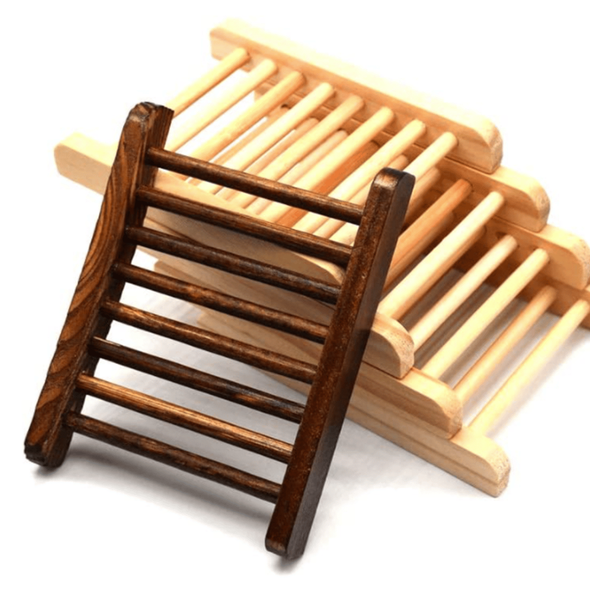 Image of Bamboo Soap Rack