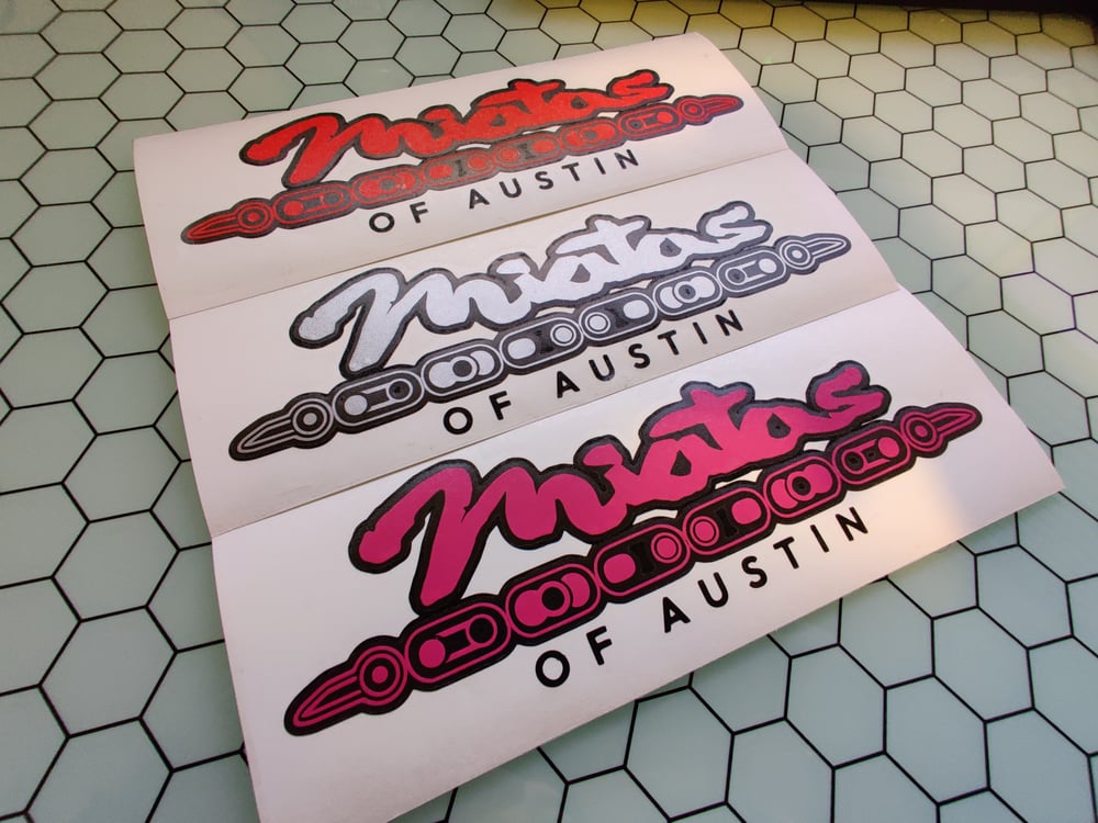 Miata's Of Austin - 2 COLOR