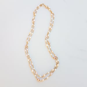 Long Baby Pearl Eden Necklace