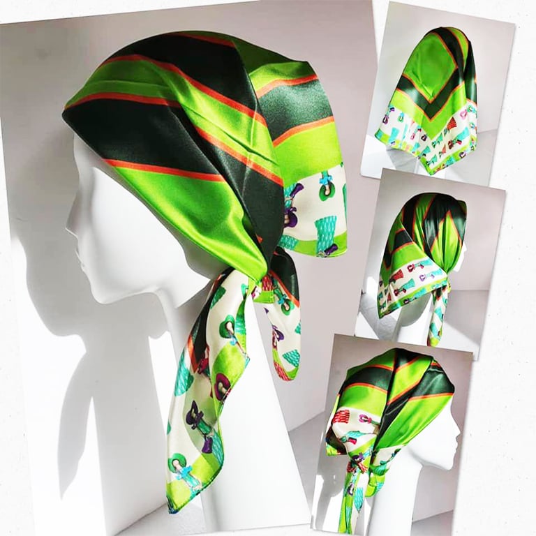 Punta Cana faceless doll scarf Image 3