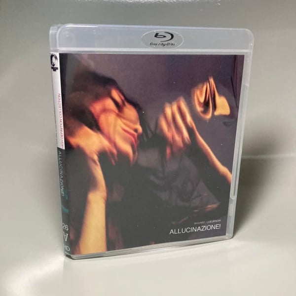 Image of ALLUCINAZIONE! - LIMITED 30 SIGNED/STAMPED BLU-RAY-R (DESIGN A)