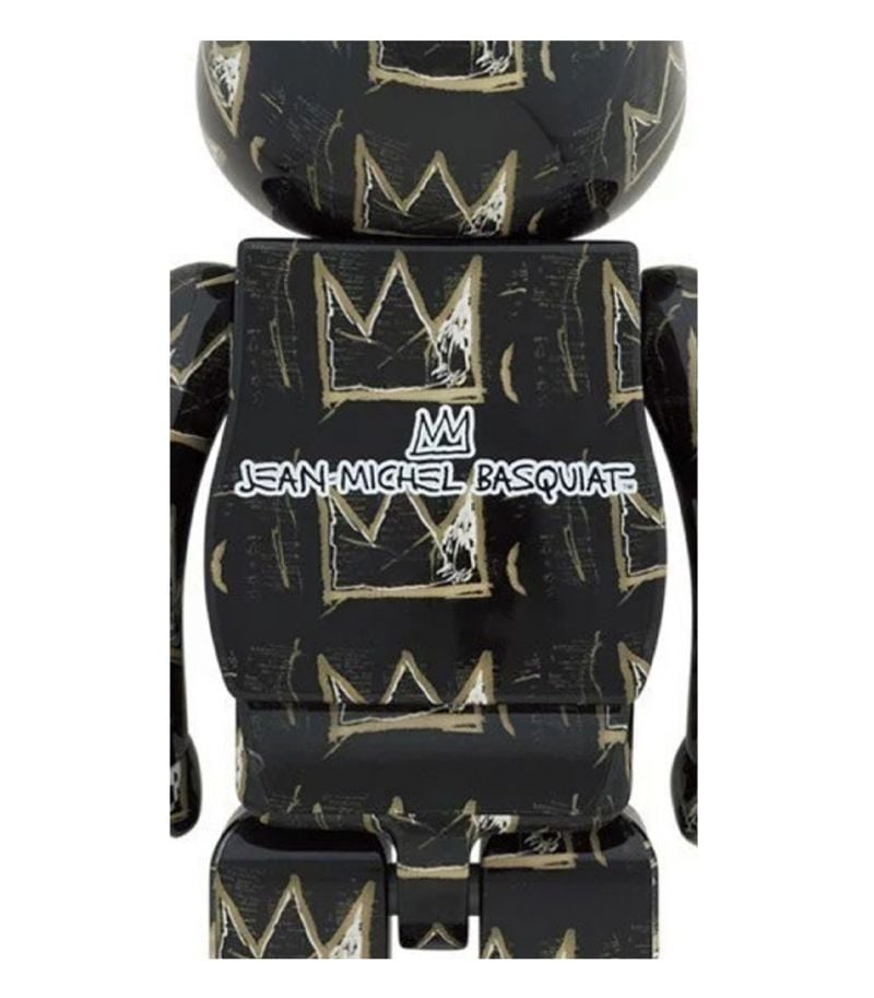 JEAN MICHEL BASQUIAT V8 1000% Be@rbrick | UNPLUGGED MUSEUM