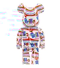 Image 2 of ANDY WARHOL BRILLO 1000% Be@rbrick 