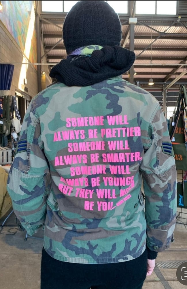 Image of Pink Keanu Deadstock Fatigue Jacket 