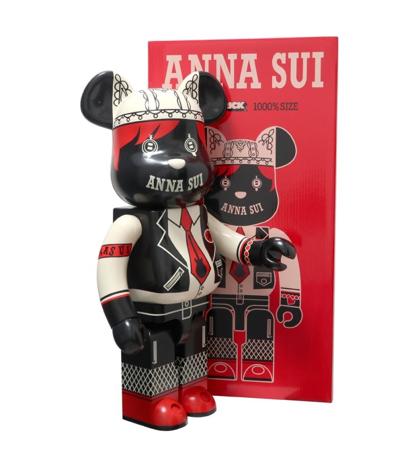 ANNA SUI RED & BEIGE 1000% Be@rbrick | UNPLUGGED MUSEUM