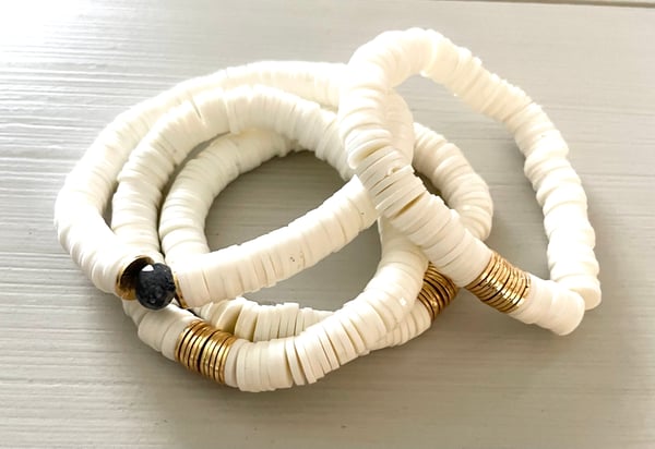 Image of Heishi Stacker Bracelet