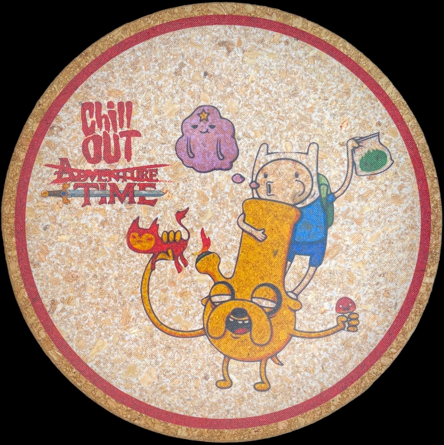 Chill Out Time Dab Mat (Adventure Time)