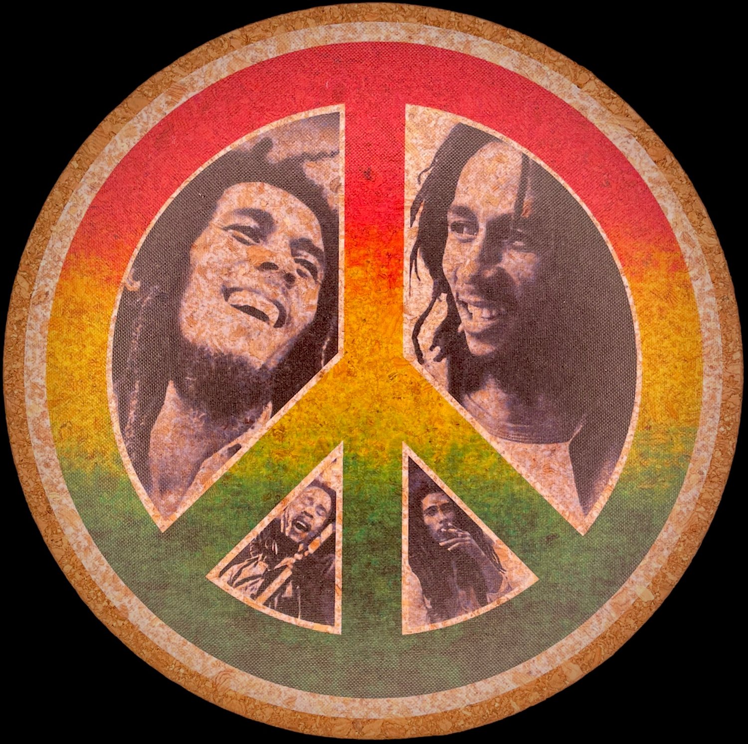 Bob Marley Tribute Dab Mat