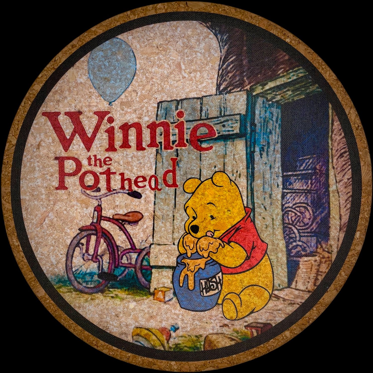Winnie The Pothead Dab Mat