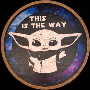 This is the Way/Grogu Dab Mat
