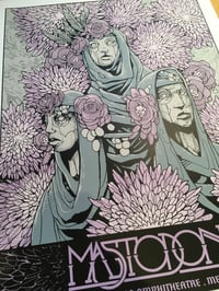 Image 2 of Mastodon Mesa AZ 2021 Gigposter Regular