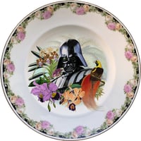 Image 1 of Lord Vader - Vintage Bohemian Porcelain Plate - Limoges - #0758
