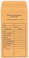 Tithe and Offering Envelope: Package of 100