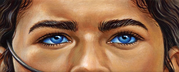 "Fully Blue" - 9" x 5" limited edition gicleé