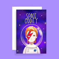 Image 1 of Space Oddity Card