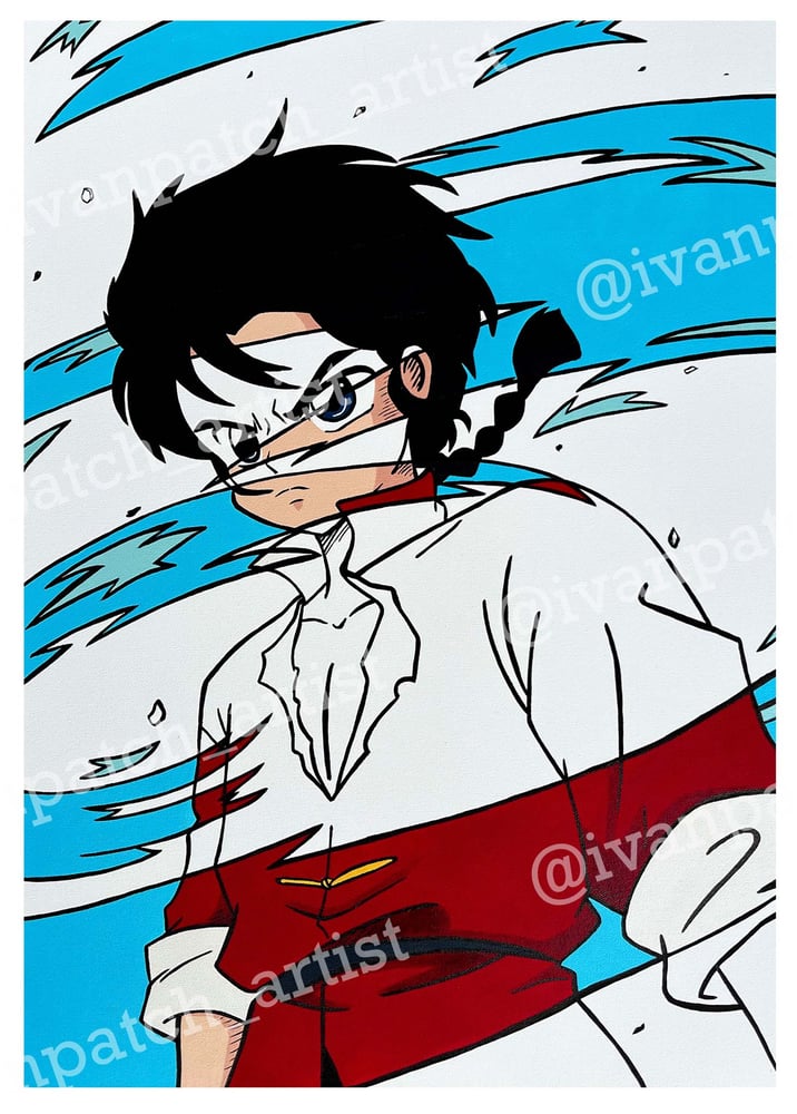 Image of 5x7 Print- A Cursed Martial Artist's Last Stand