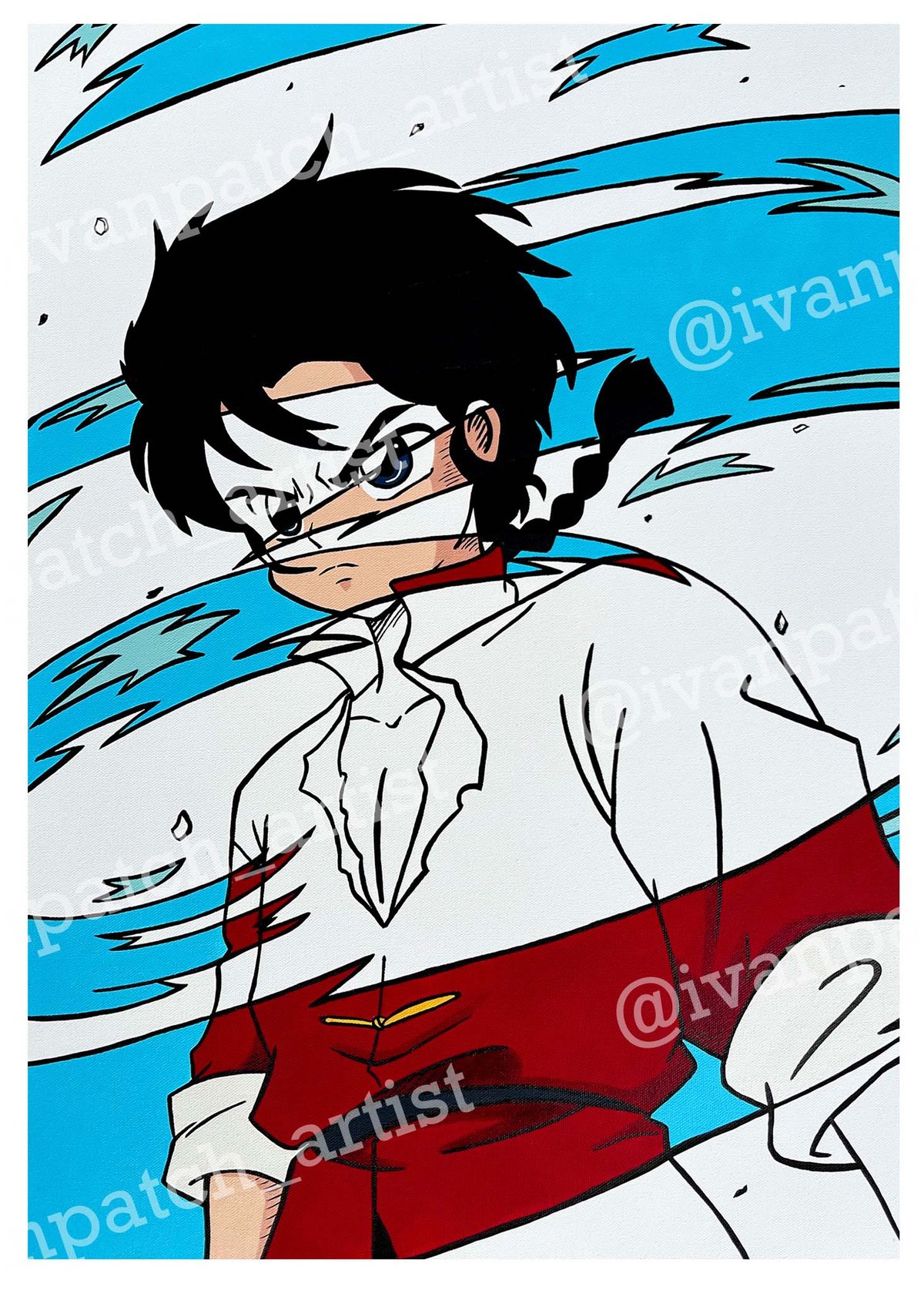 Image of 5x7 Print- A Cursed Martial Artist's Last Stand