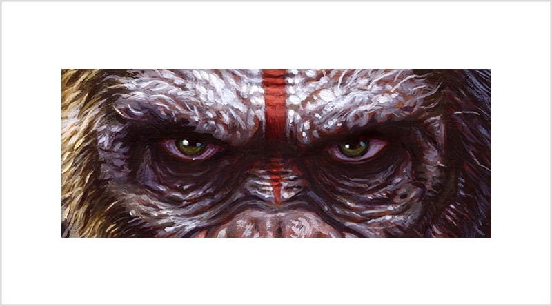 "Warlord" - 9" x 5"  limited edition gicleé