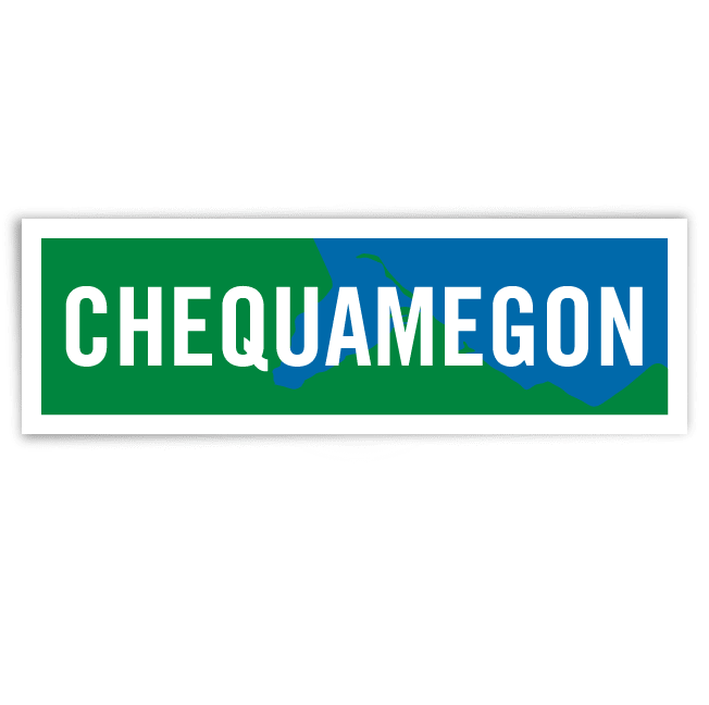 Image of CHEQUAMEGON Sticker