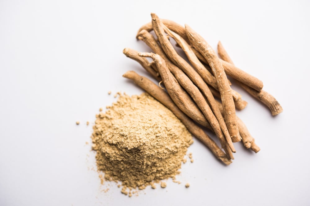 MOOD & GAINS Ashwagandha Adaptogen Root. Fertility-Stamina-Weight Gain-Anemia