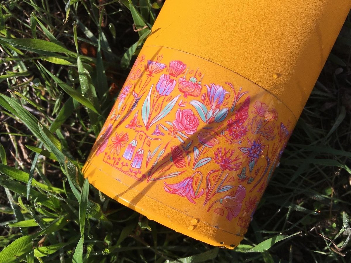 Image of Flower Strip Sticker