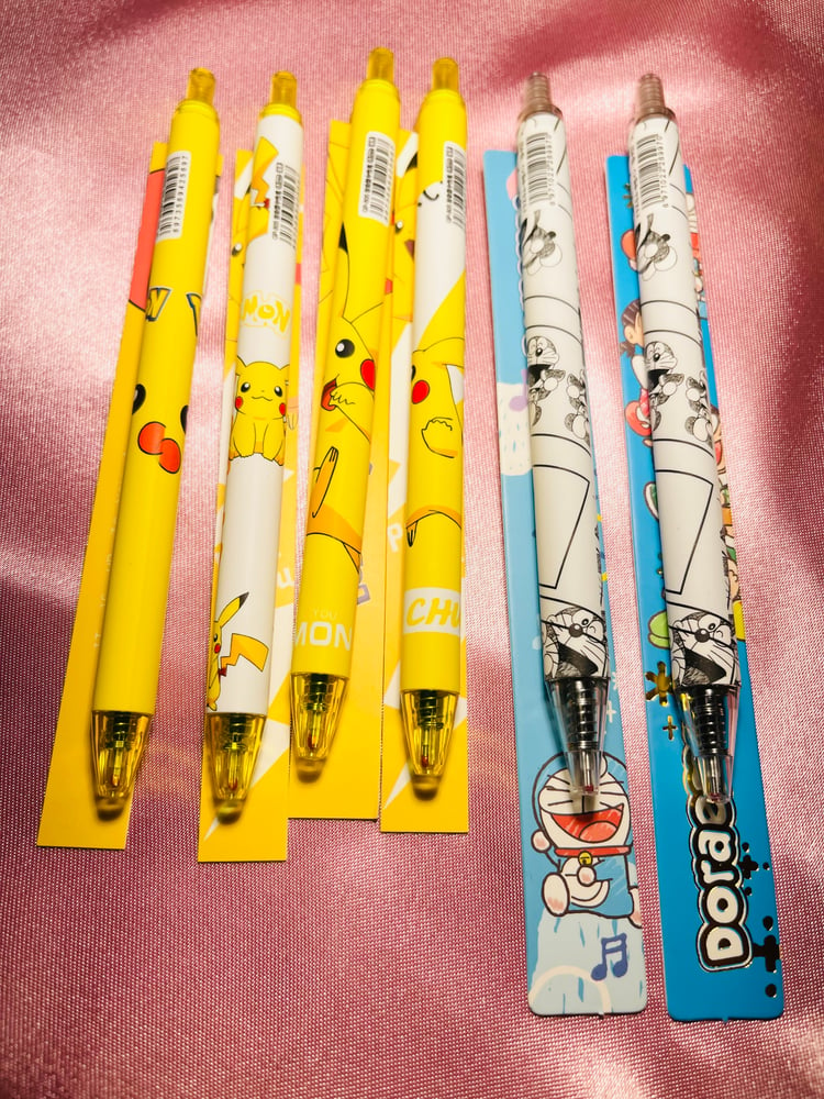 Image of ANIME PUSH PENS 