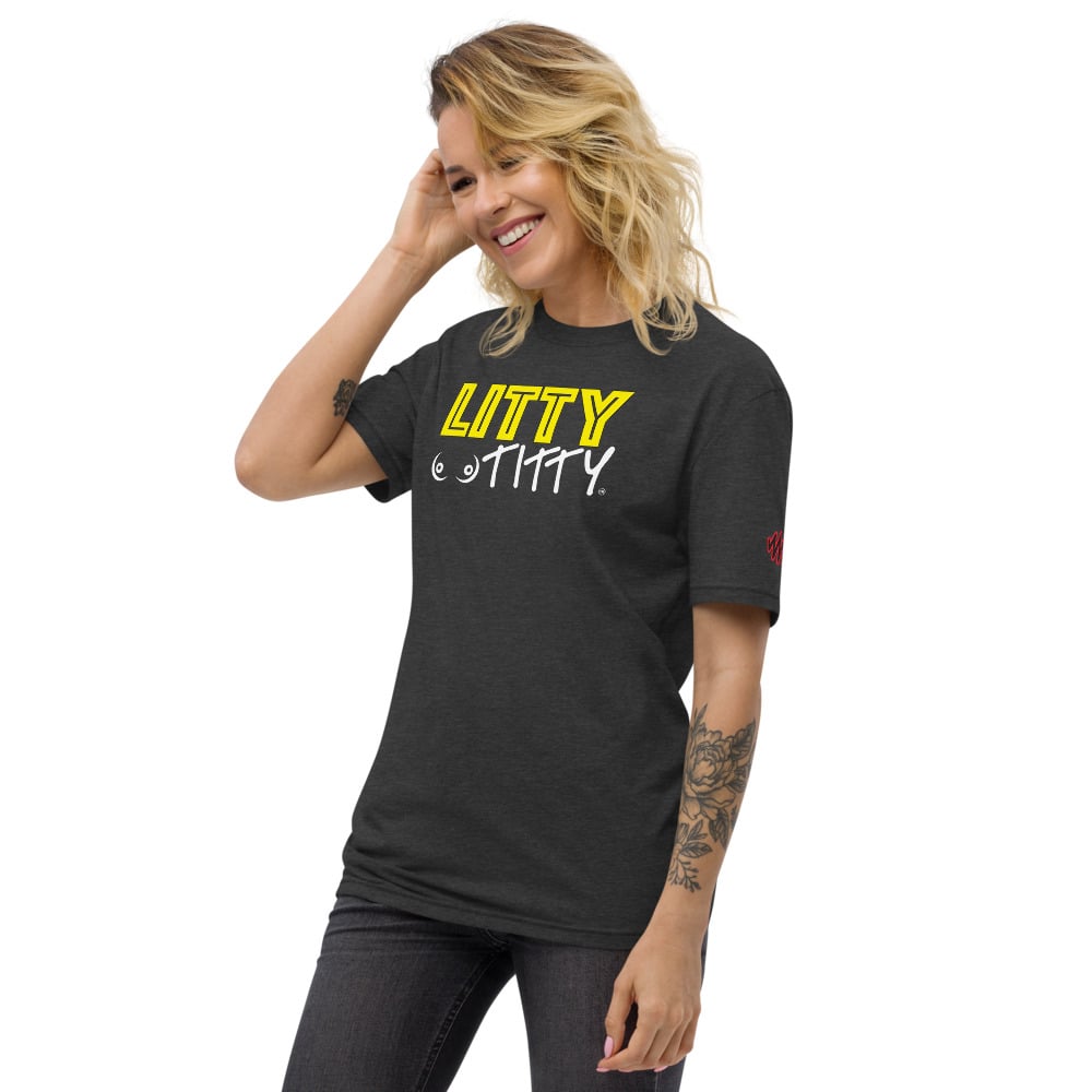 LITTY TITTY Unisex recycled t-shirt