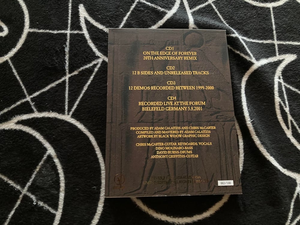Image of ON THE EDGE OF FOREVER 4CD 
