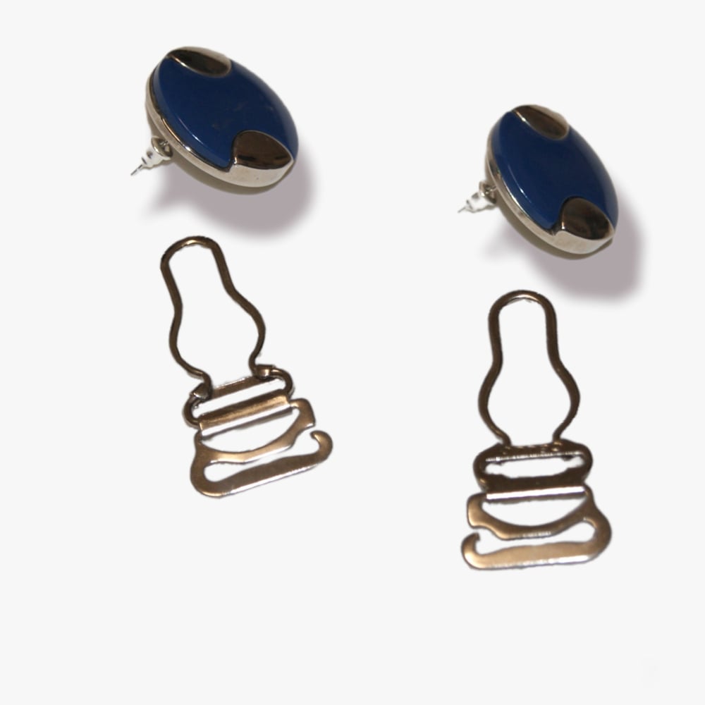 Image of Pendientes metálico.