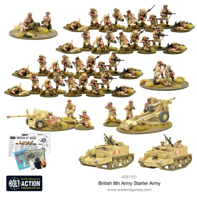 British 8th Army Starter Army