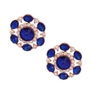 Image 2 of Crystal Earring (Blue)