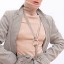 Image 1 of Multi Strand Necklace (Silver)