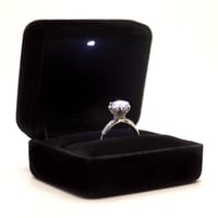 Image 1 of The Velvet Light Ring Box