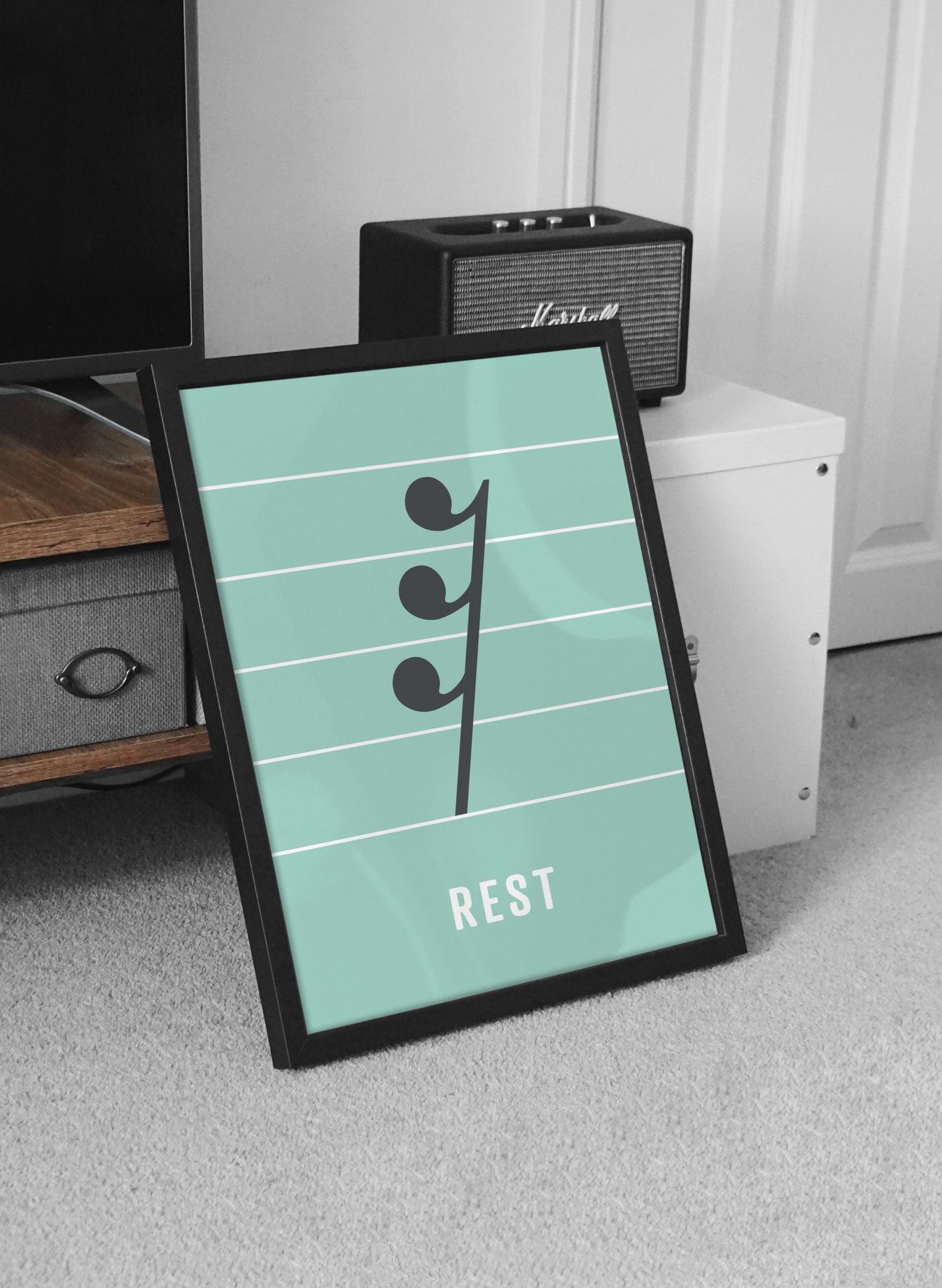 Image of Note Rest Prints - 8th/32nd