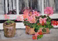 Autumn Geraniums 