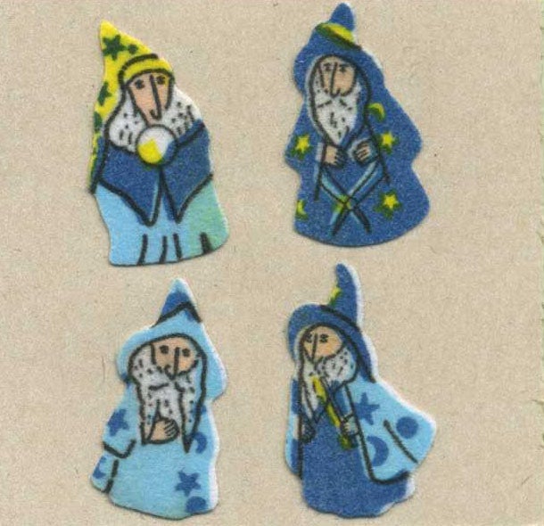 Image of Wizard Fuzzy Stickers