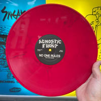 Image 2 of Agnostic Front-No One Rules LP Generation Records Red Vinyl Exclusive 